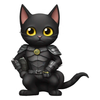 Batcat sward sticker
