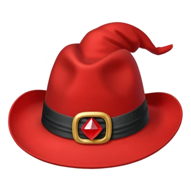 Chat avec un nœud rouge et un chapeau de magicien sticker