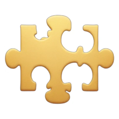 puzzle piece inner 100 number sticker