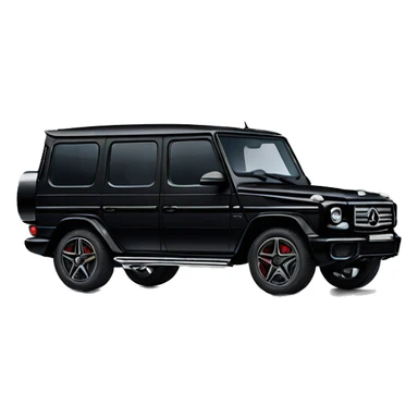 black mercedes g wagon sticker