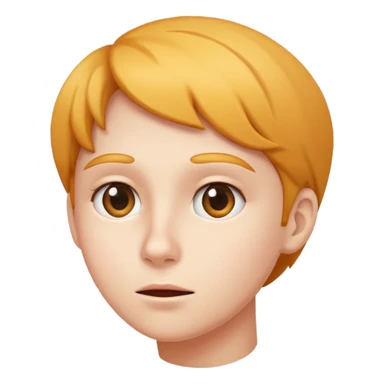 question mark with a person appearing behind, curious expression sticker