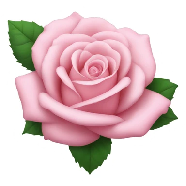 Baby pink rose sticker