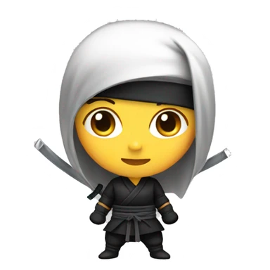 Female Ninja sticker