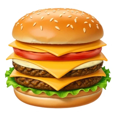 generate me a krabby patty from spongebob png sticker