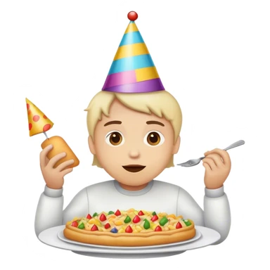 Pigging out on food sticker