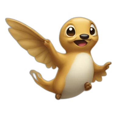 Un écureuil qui fait un pouce en l'air sticker