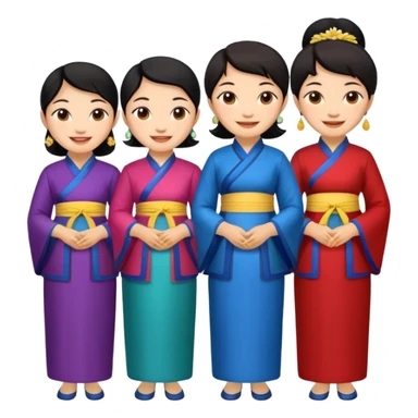 vietnamese aunties sticker