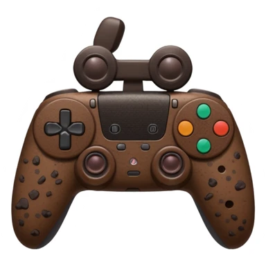 Two poops with glasses and a ps5 controller sticker