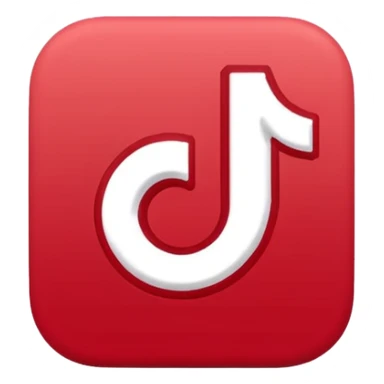 Tik tok logo normal sticker