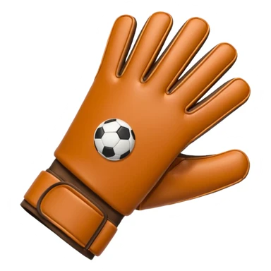 guantes de portero de futbol aplaudiendo sticker