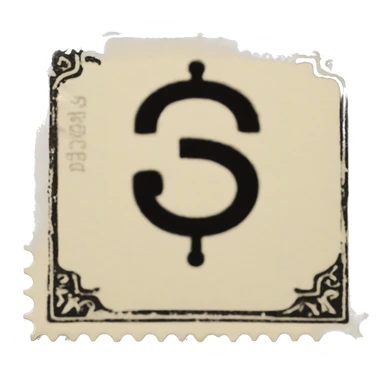 A singular Stamp is a small piece of paper or adhesive material used as evidence of payment for postage, often decorative sticker