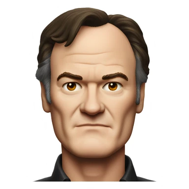 Professional ID photo of Quentin Tarantino sticker