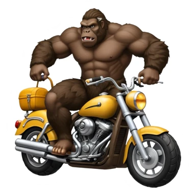 king kong on hog rider clash of clans sticker