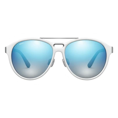 white luxury sunglasses sticker