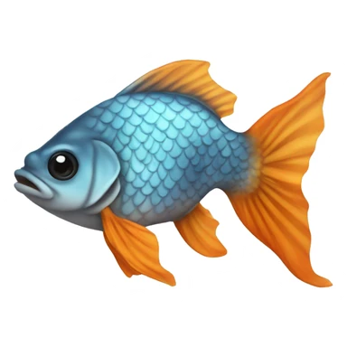 Viking goldfish sticker