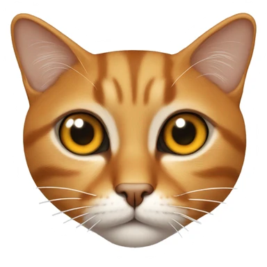 Gato naranja sin un ojo sticker