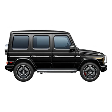 Black Mercedes G-Wagon sticker