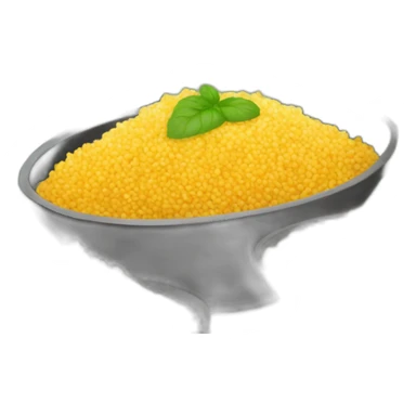 plat of couscous sticker