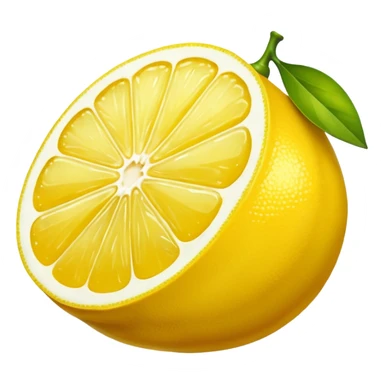lemon wedge
 sticker