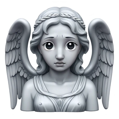 Weeping angel sticker