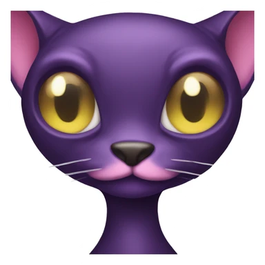 villain octo cat sticker