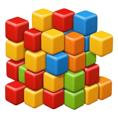 Wooden blocks  sticker