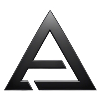 Create a 'translate' emoji that contains the letter A and a japanese symbol. with color black sticker