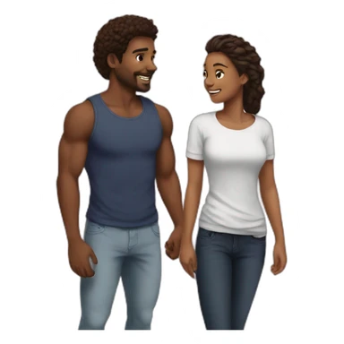 Strong friendship sticker