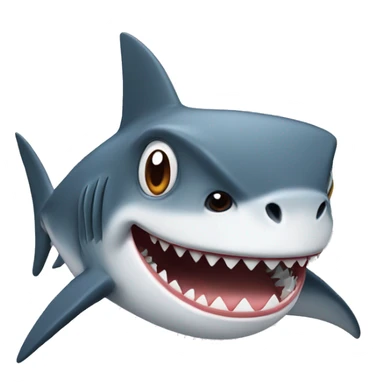 Shark mixed With a monkey  sticker