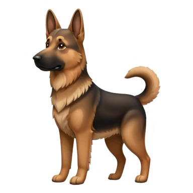 German Shepherd sticker