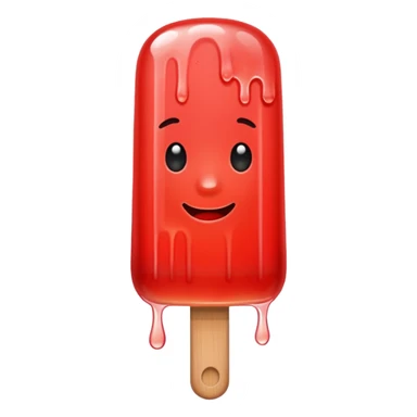 Elado de agua rojo sticker