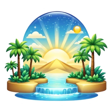  Glorious Shiny Sparkly Scenic Scenery Deco sticker