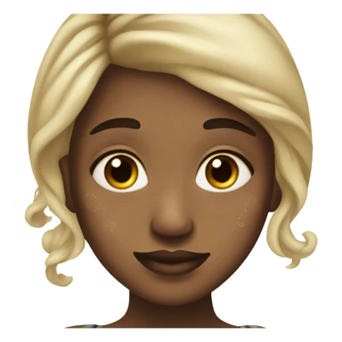 Hyperpigmentation girl from 2019 sticker