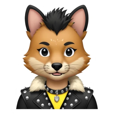 vocalist animal punk sticker