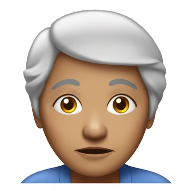 grandma starts to look very tired sticker