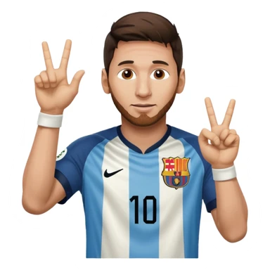 Okey işareti yapan biri messi olabilir sticker