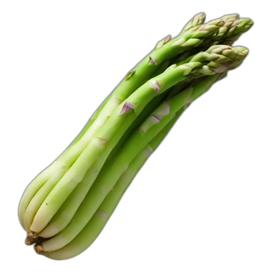 Crée un emoji d'une asperge qui marche sticker