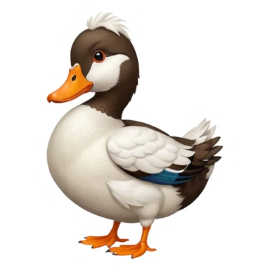 Dutch Hookbill Duck sticker