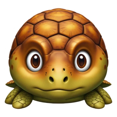 Cute sad turtle  sticker