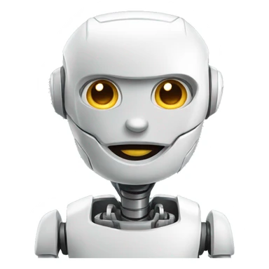 un robot care supravegheaza copii sticker