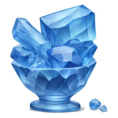 crystal blue food still life sticker