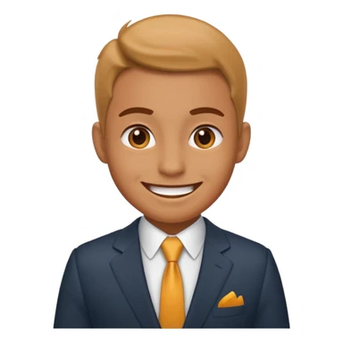 mischievous love island host voice over sticker