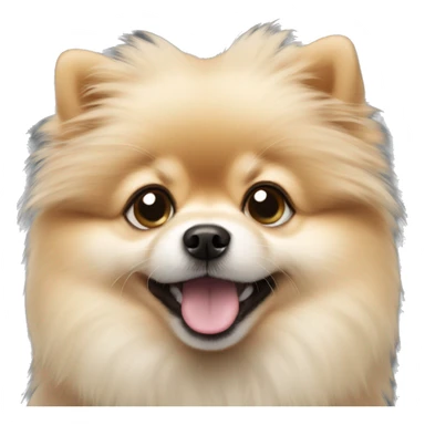 Pomeranian puppy sticker