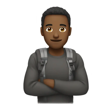 Persona soñando con el mundo sticker