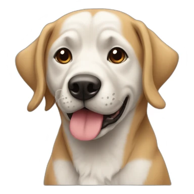 chien qui vend sticker