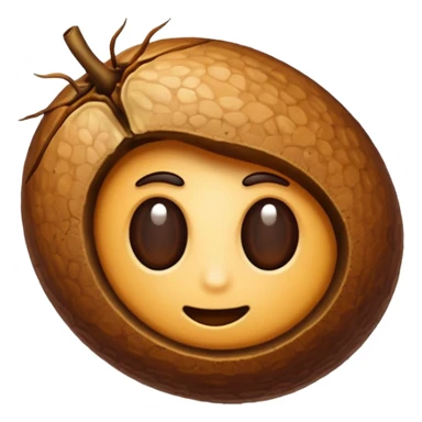 one piece of coffee seed sticker