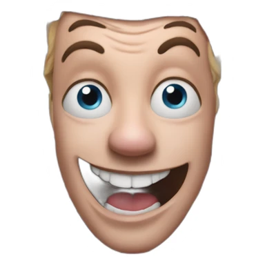 🇬🇧 🤪 Union Jack zany face combined sticker