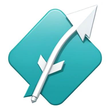A messaging icon with an action arrow to motivate users to send a message sticker