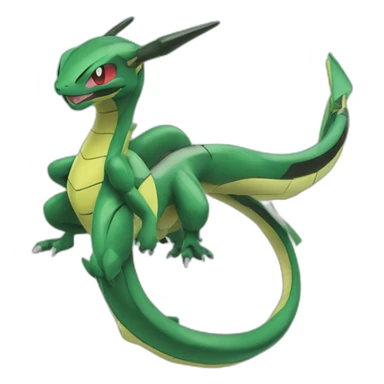 Rayquaza pokemon sticker