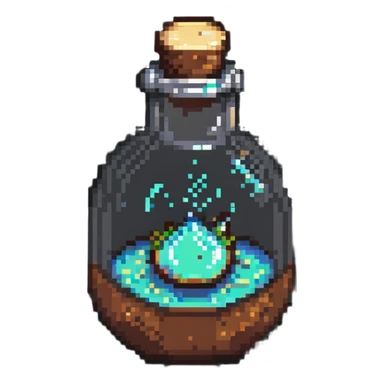 Magic potion bottle sticker